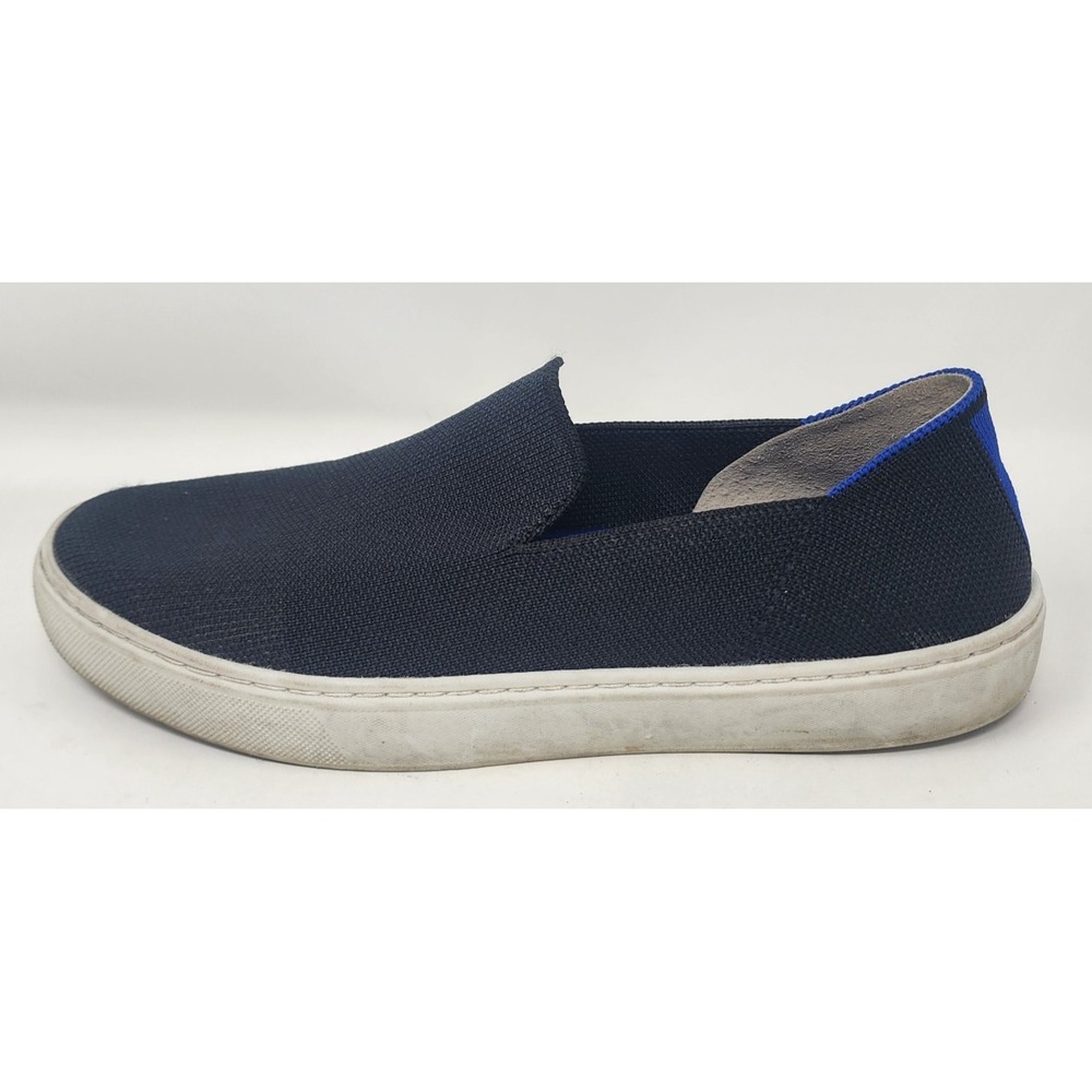 Rothy's The Original Slip-On Sneaker Women's 7 Black Coastal Beachy Casual Chic